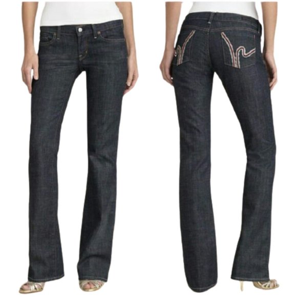 Citizens of Humanity Crochet "h" Bootcut Jeans - 28 - Picture 1 of 15